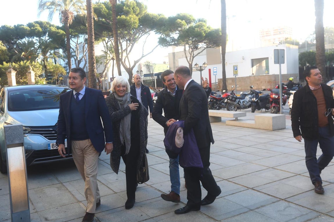 El presidente del Partido Popular Pablo Casado interviene en los Foros de La Voz de Cádiz