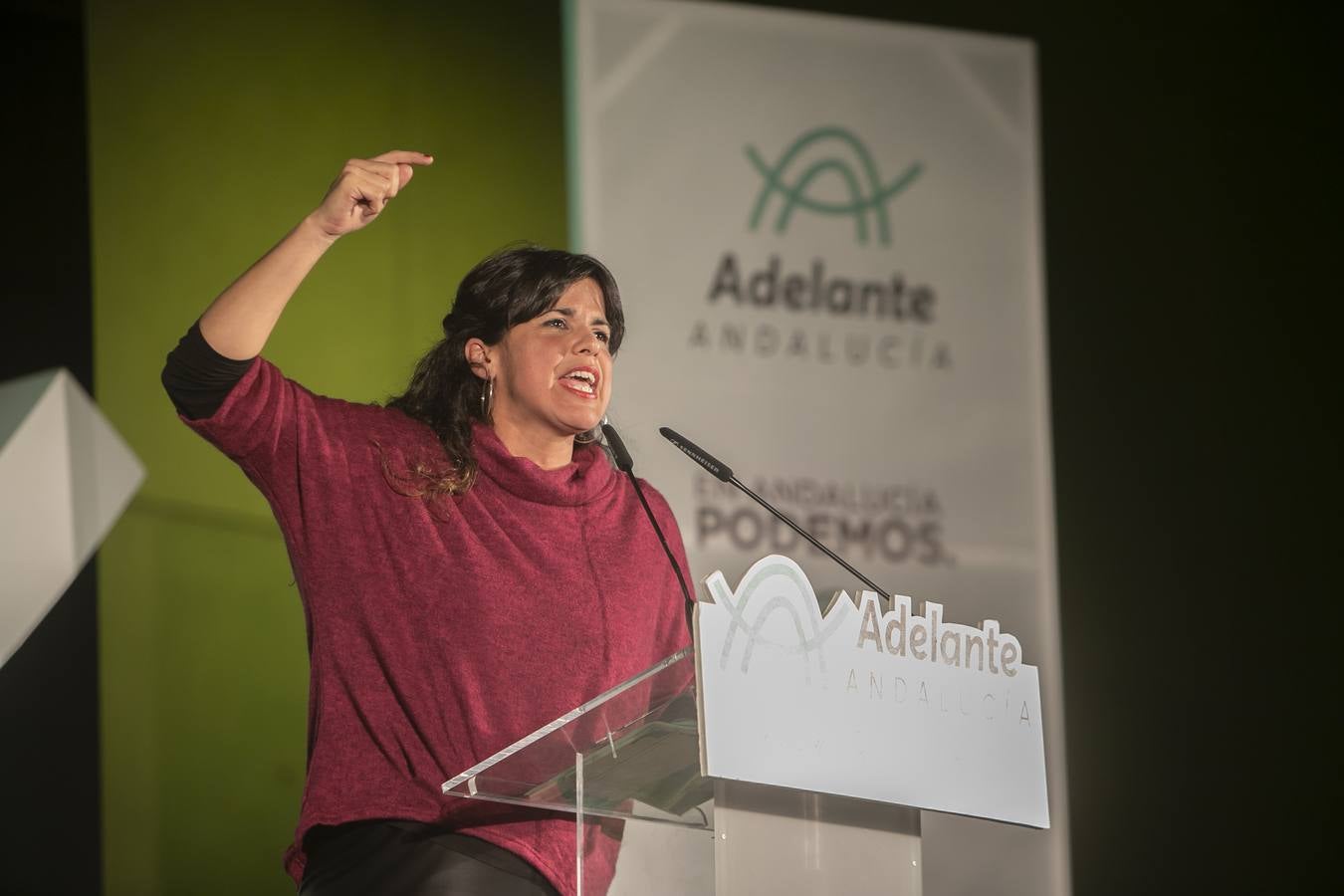 El multitudinario mitin de Adelante Andalucía en Córdoba, en imágenes