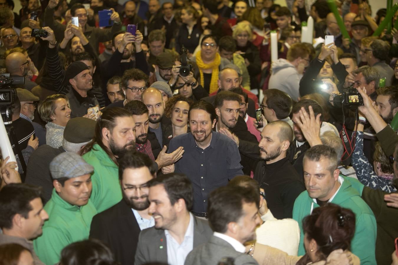 El multitudinario mitin de Adelante Andalucía en Córdoba, en imágenes