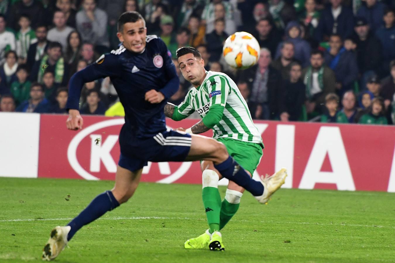 Las mejores imágenes del Betis - Olympiacos