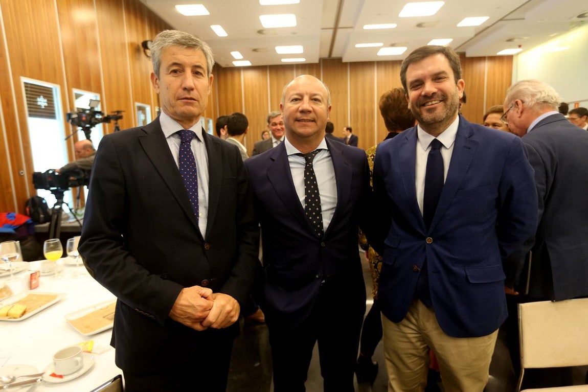 Juan Manuel Pérez, Jesús Domínguez e Ignacio Moreno. 