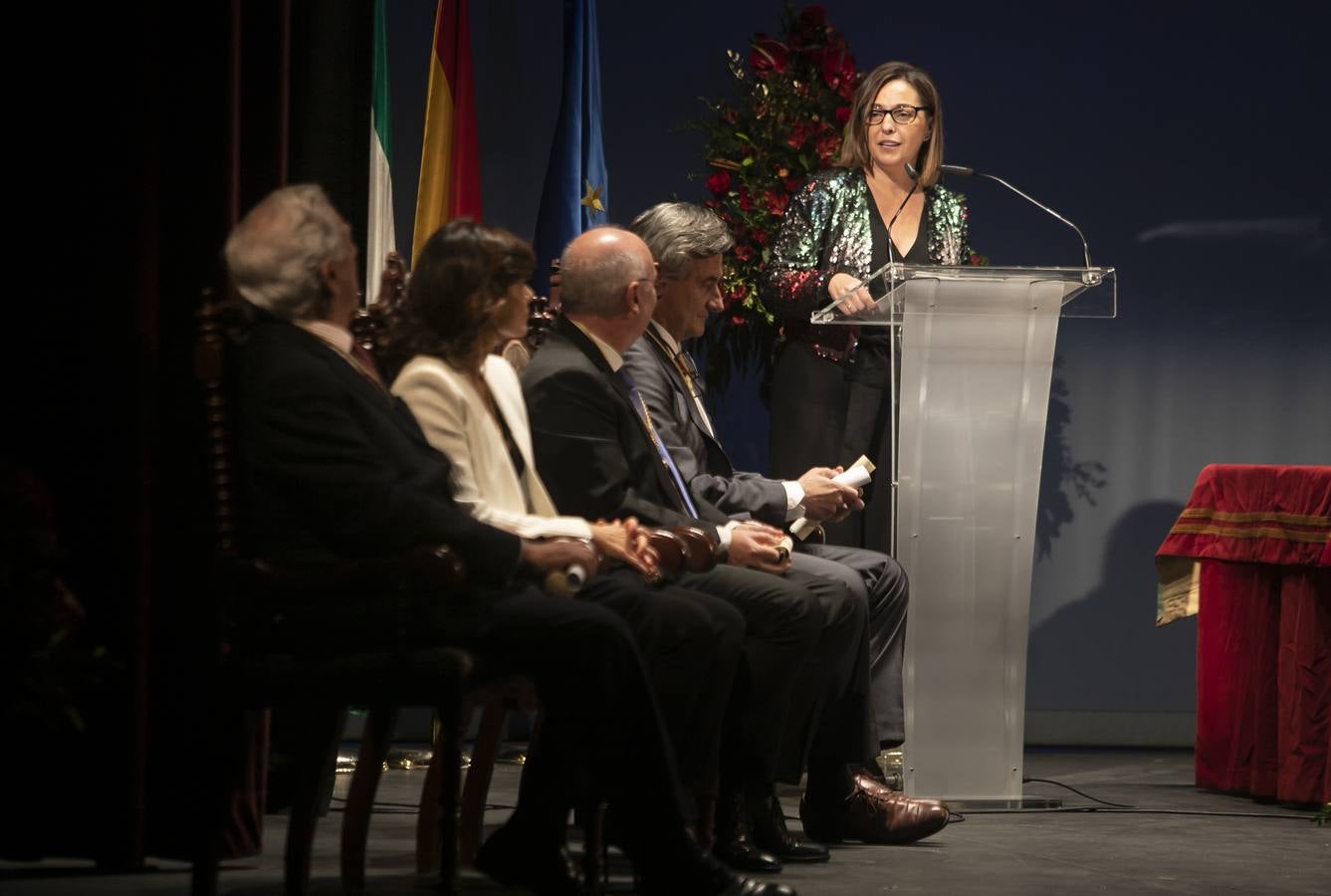 Mario Vargas Llosa en la entrega de los Premios Averroes, en imágenes