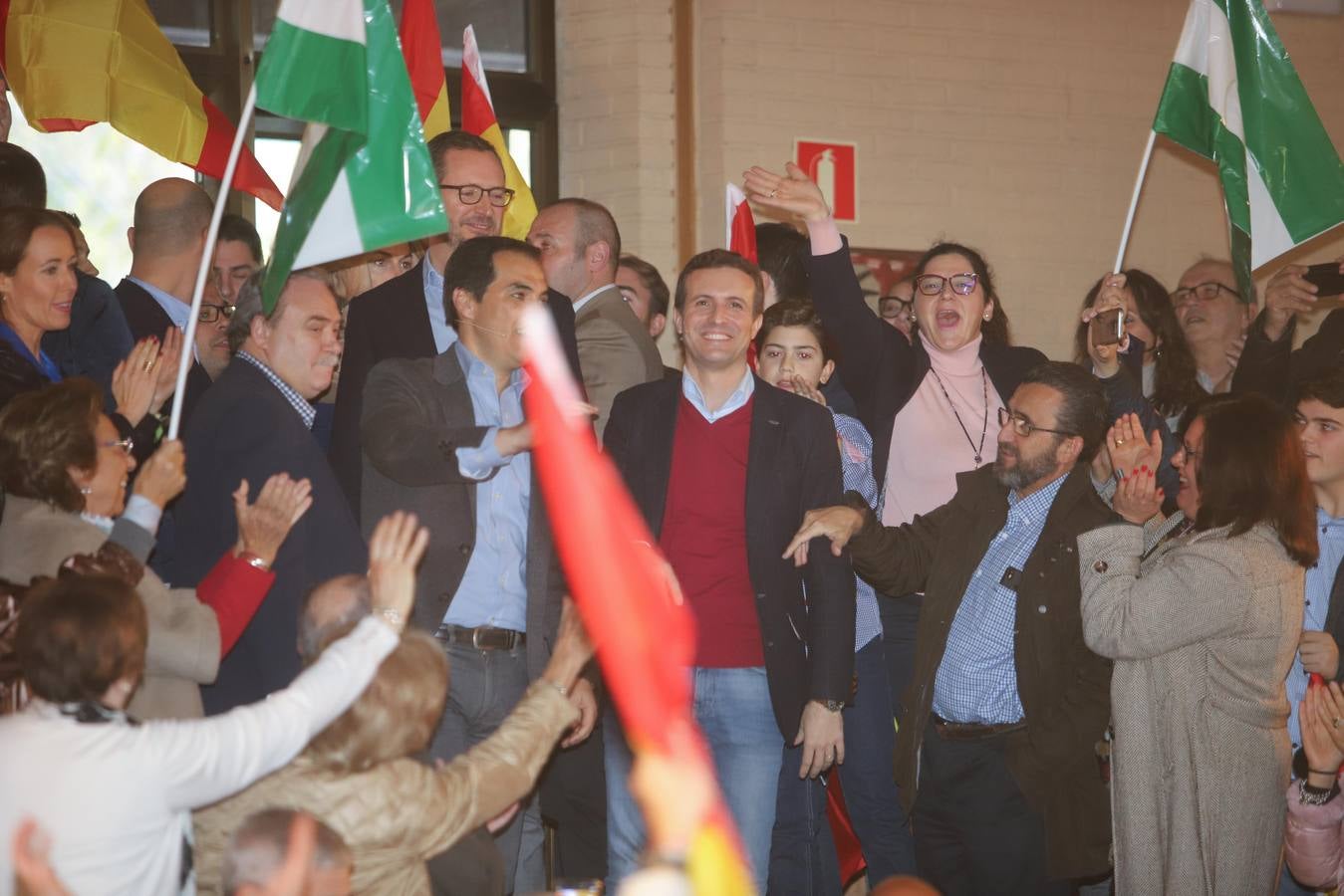 El mitin de Pablo Casado en Córdoba, en imágenes