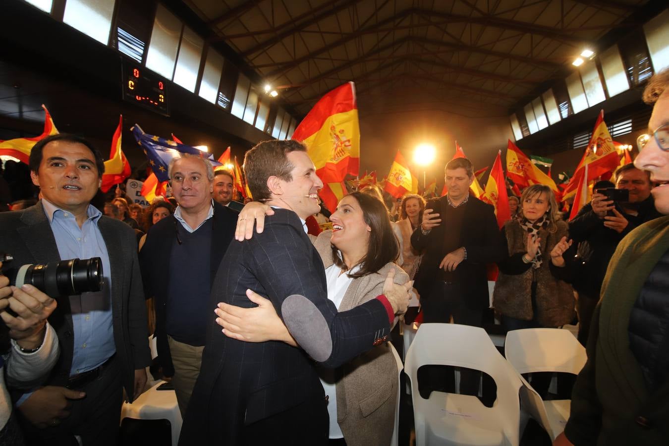 El mitin de Pablo Casado en Córdoba, en imágenes