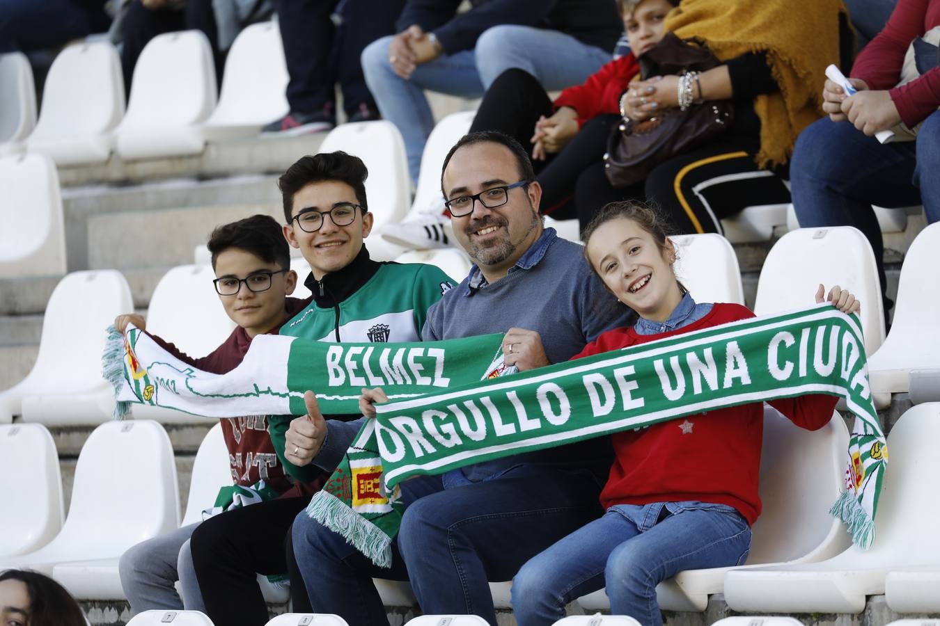 La grada del Córdoba-Elche, en imágenes