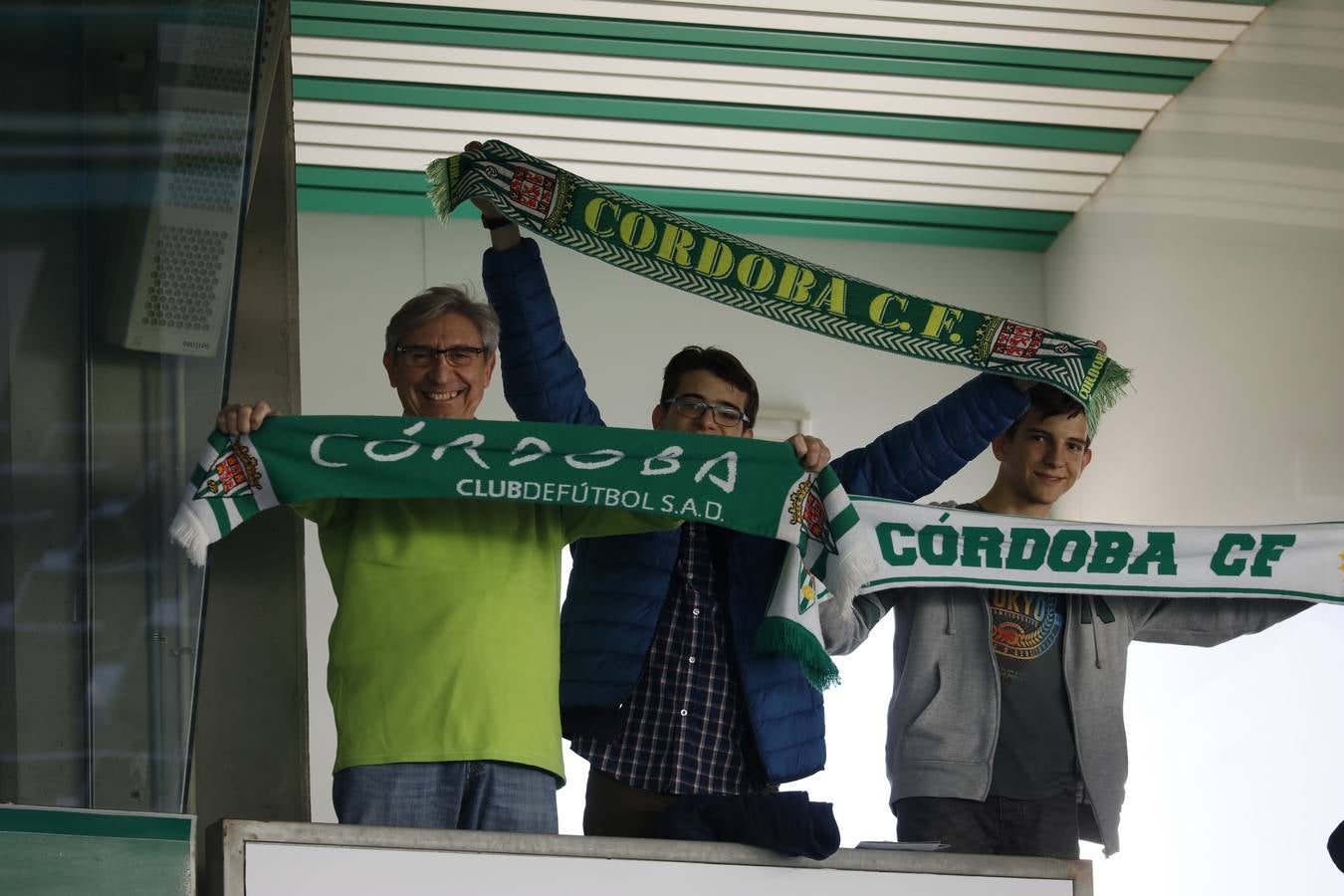 La grada del Córdoba-Elche, en imágenes