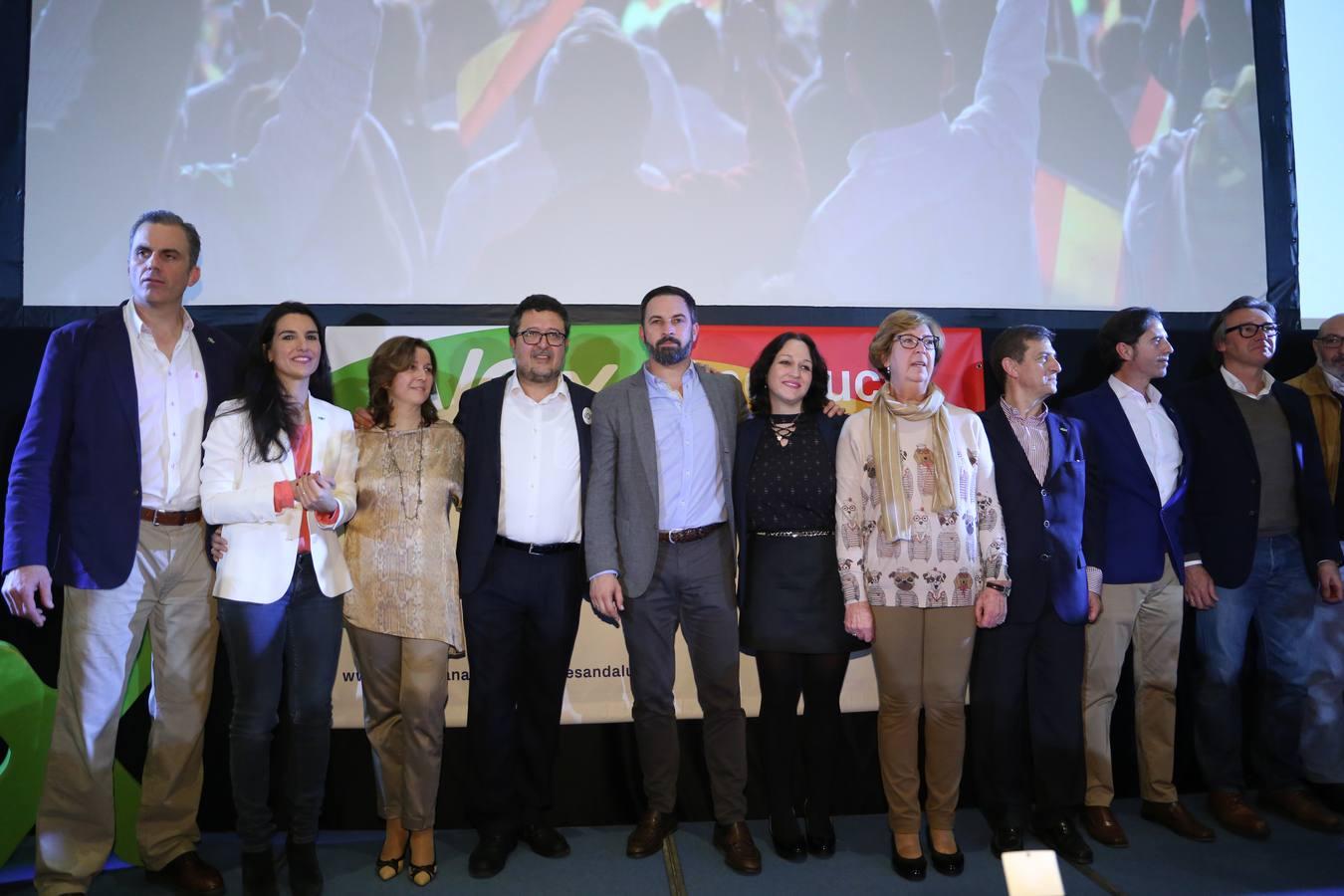 En fotos, VOX celebra su irrupción con fuerza en el Parlamento andaluz