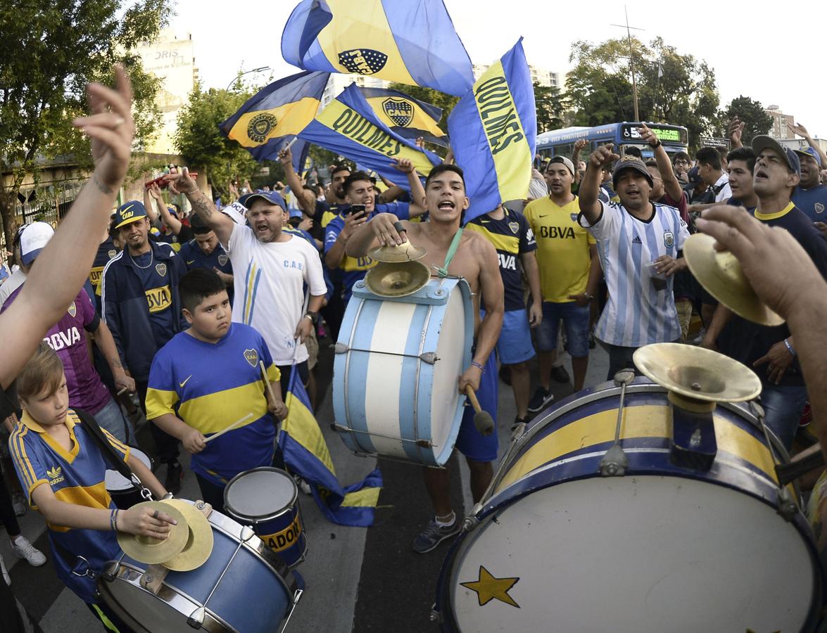 Boca, rumbo a Madrid: memorable despedida de su hinchada