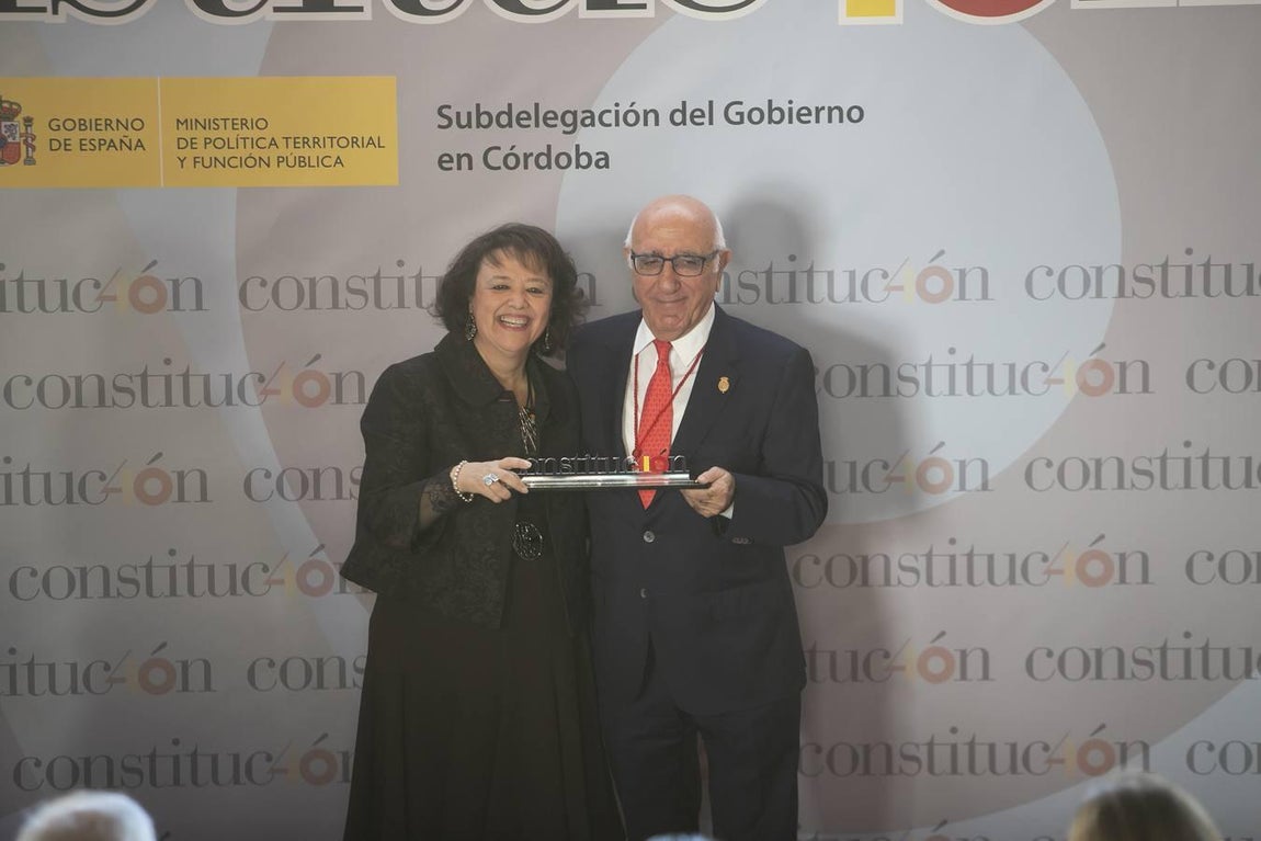 La celebración de los 40 años de la Constitución en Córdoba, en imágenes