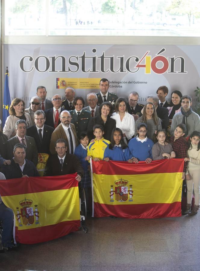 La celebración de los 40 años de la Constitución en Córdoba, en imágenes
