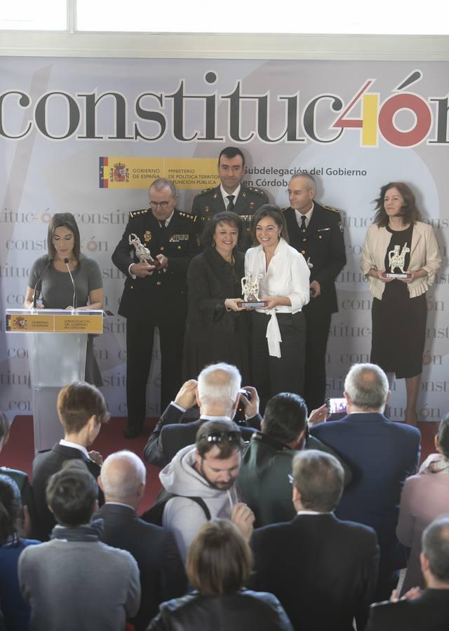 La celebración de los 40 años de la Constitución en Córdoba, en imágenes