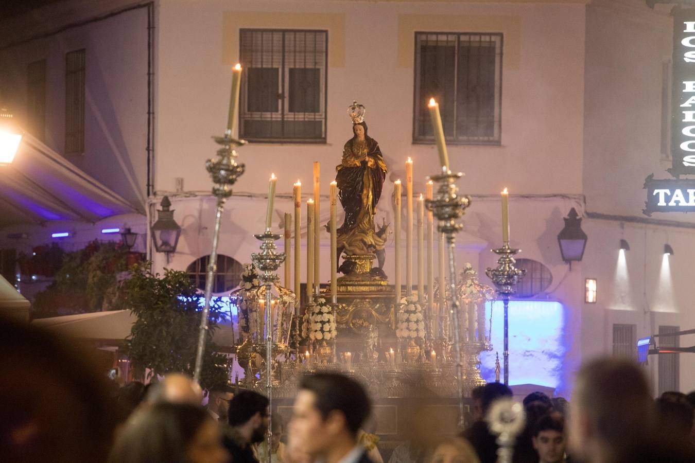 La procesión de la Virgen de la Inmaculada de Córdoba, en imágenes