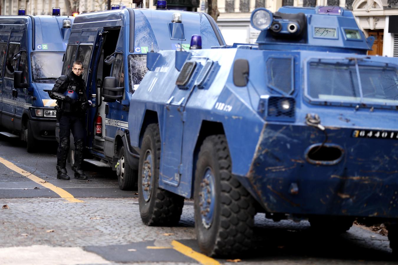 La manifestación de los chalecos amarillos, en imágenes