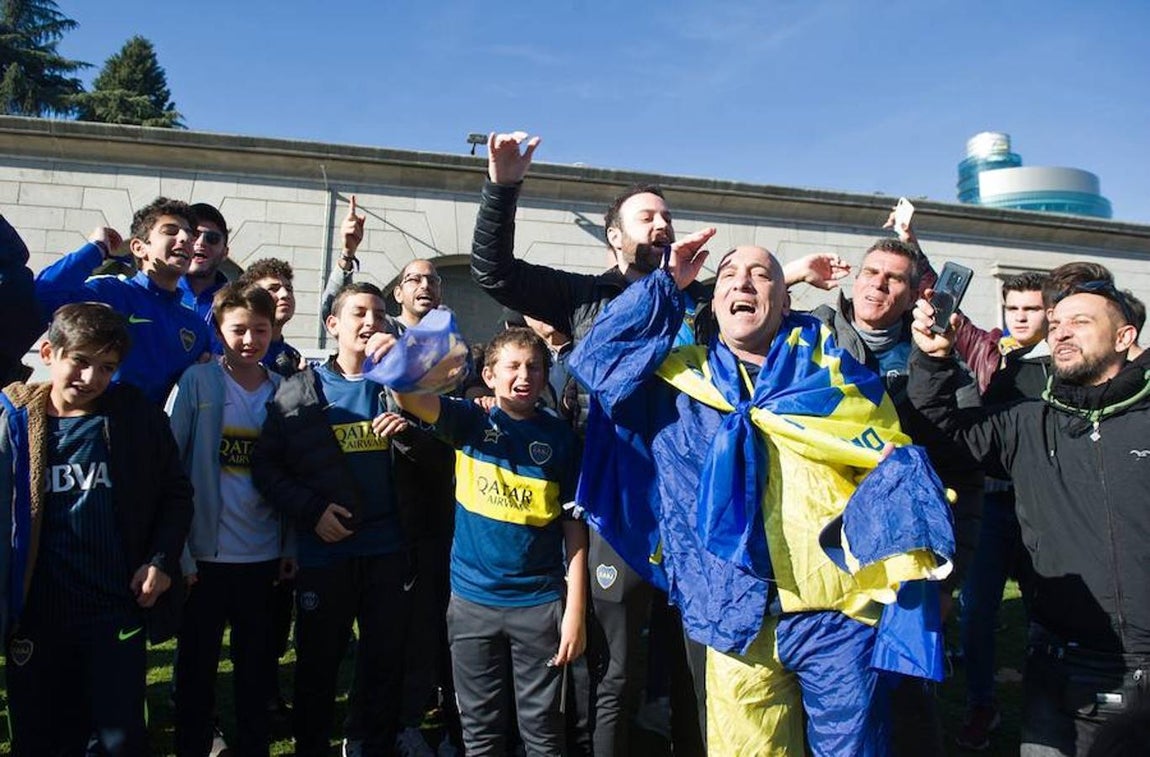 Así se está viviendo el ambiente del River-Boca