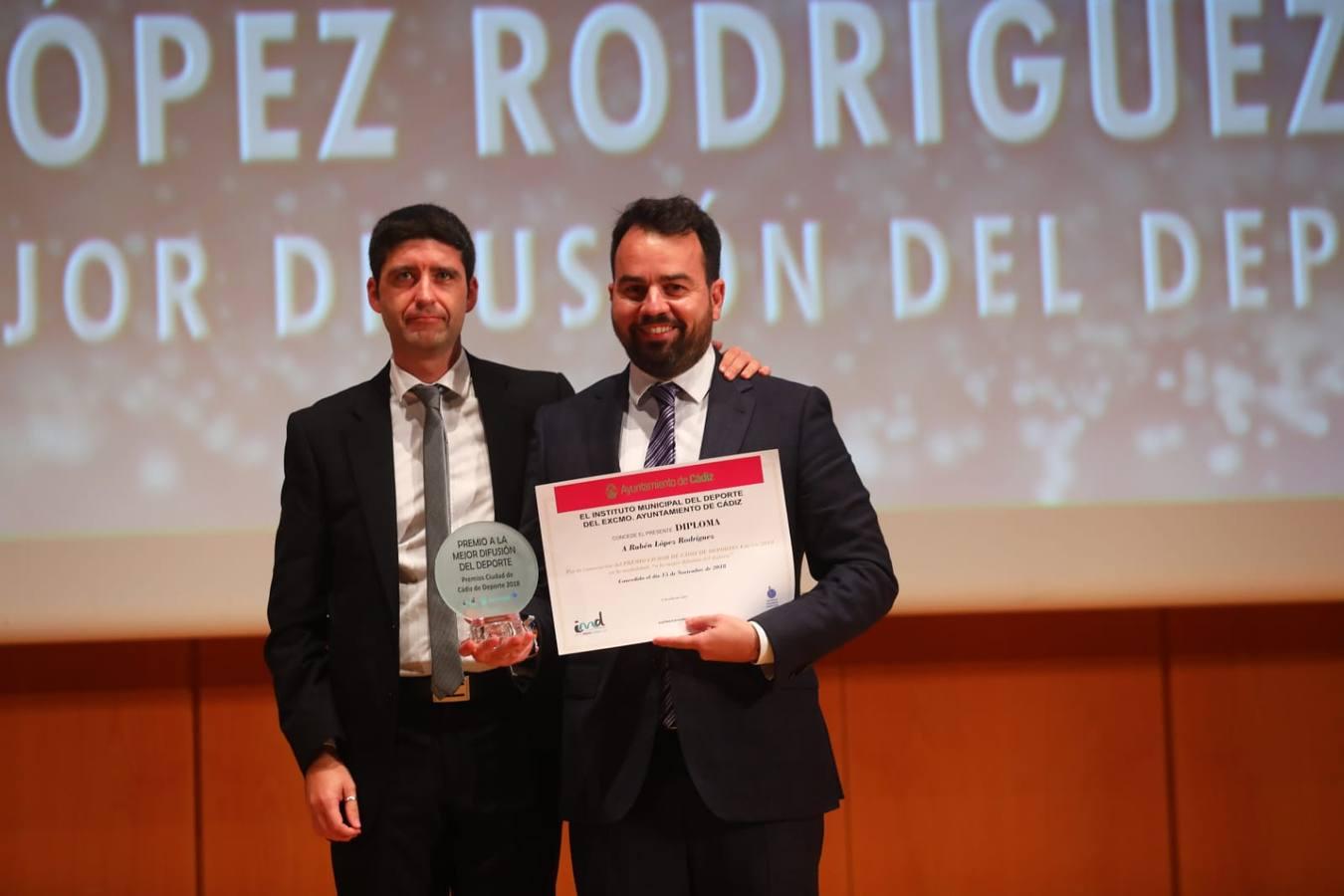 FOTOS: Premiados de la Gala del Deporte de Cádiz 2018