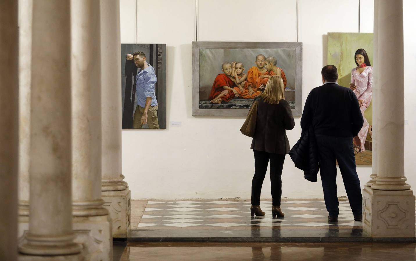 La exposición de pintura de María José Ruiz en Córdoba, en imágenes