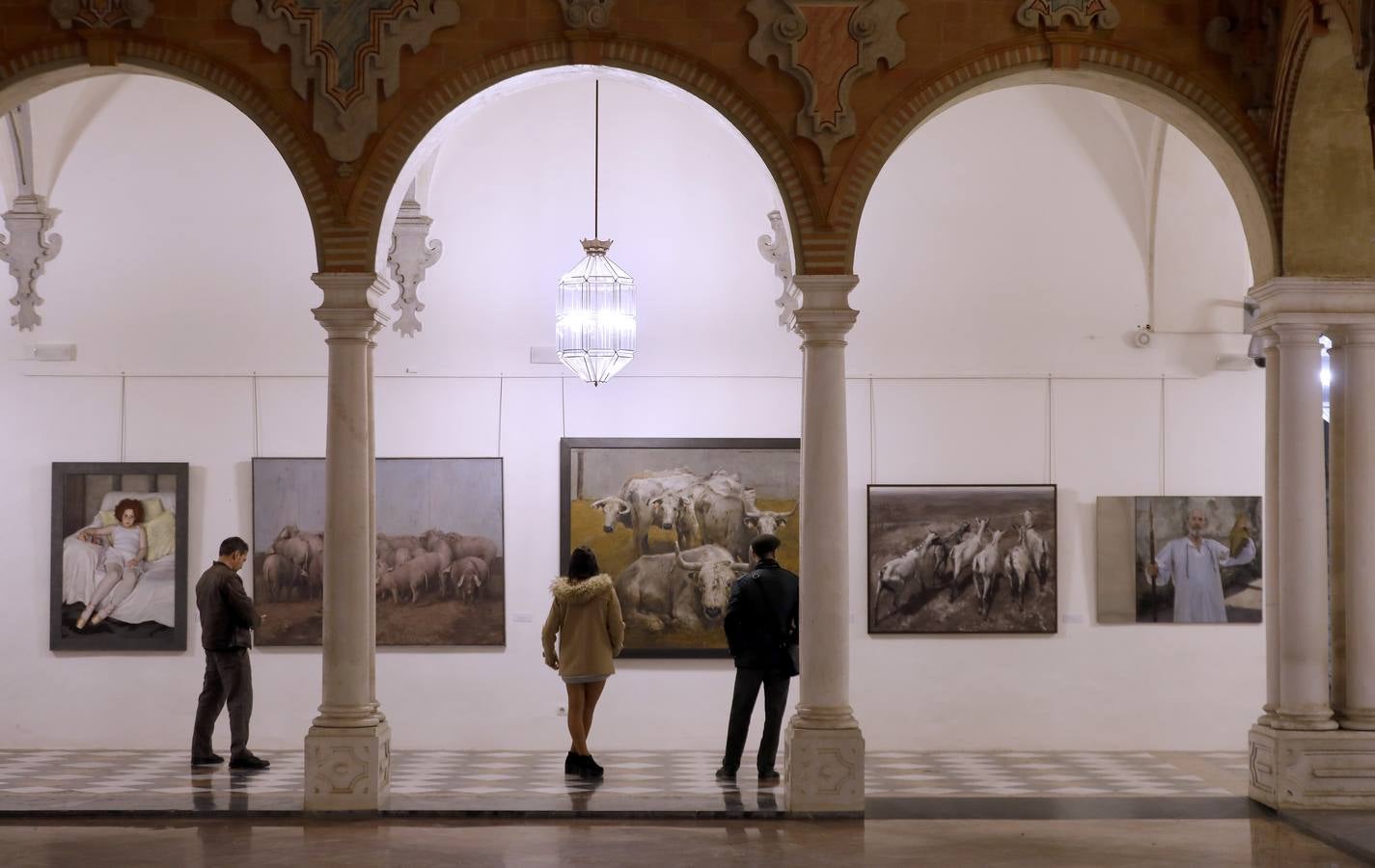 La exposición de pintura de María José Ruiz en Córdoba, en imágenes