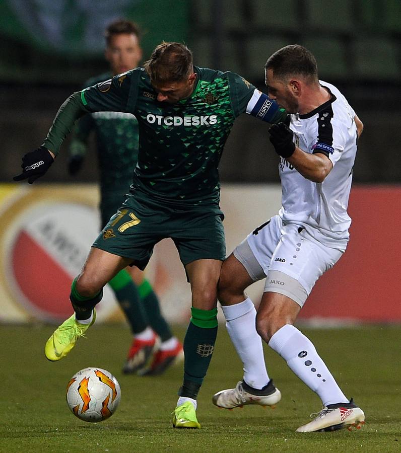 El empate del Real Betis ante el F91 Dudelange, en fotos