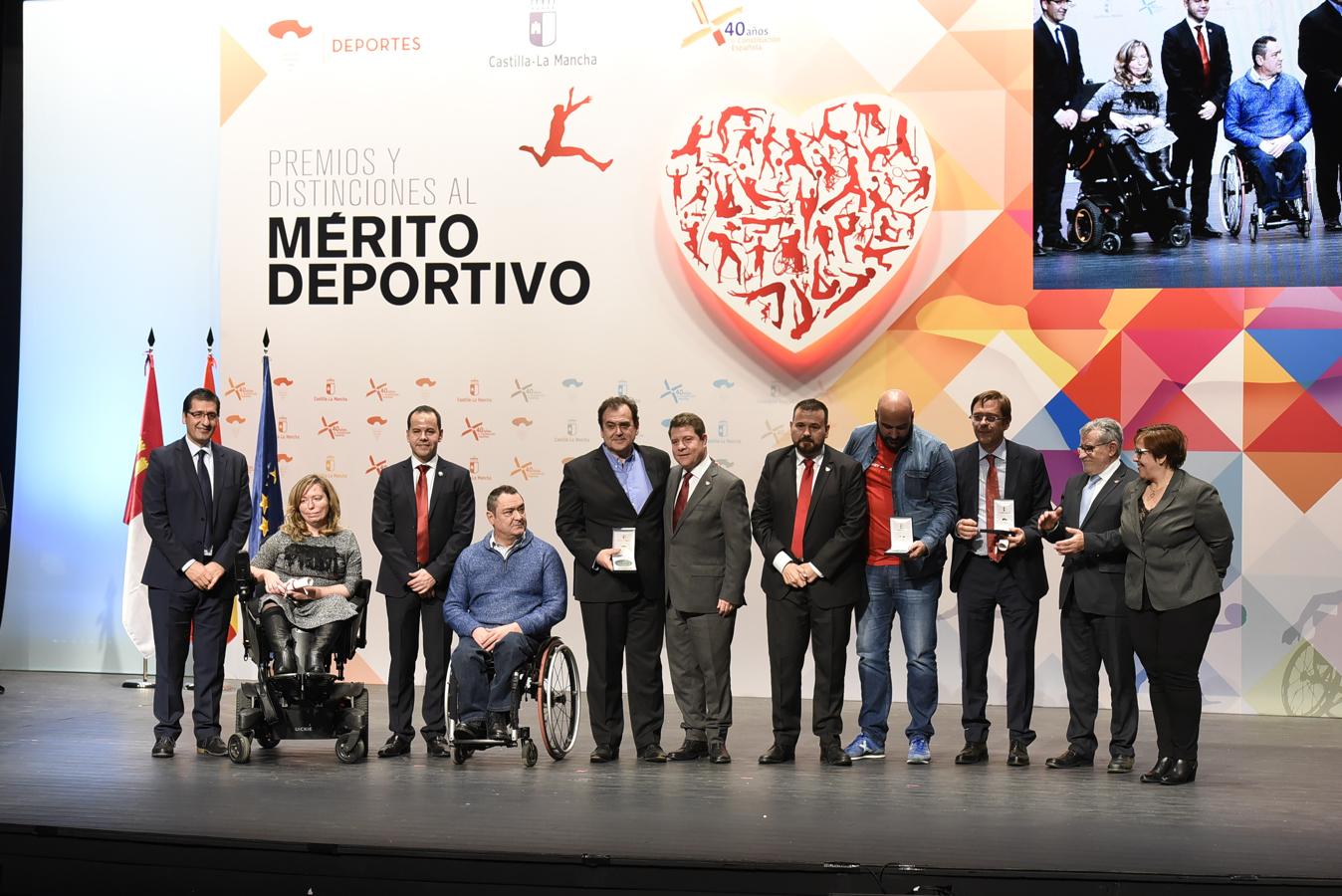 La Gala de Entrega de Premios y Distinciones al Mérito Deportivo, en imágenes