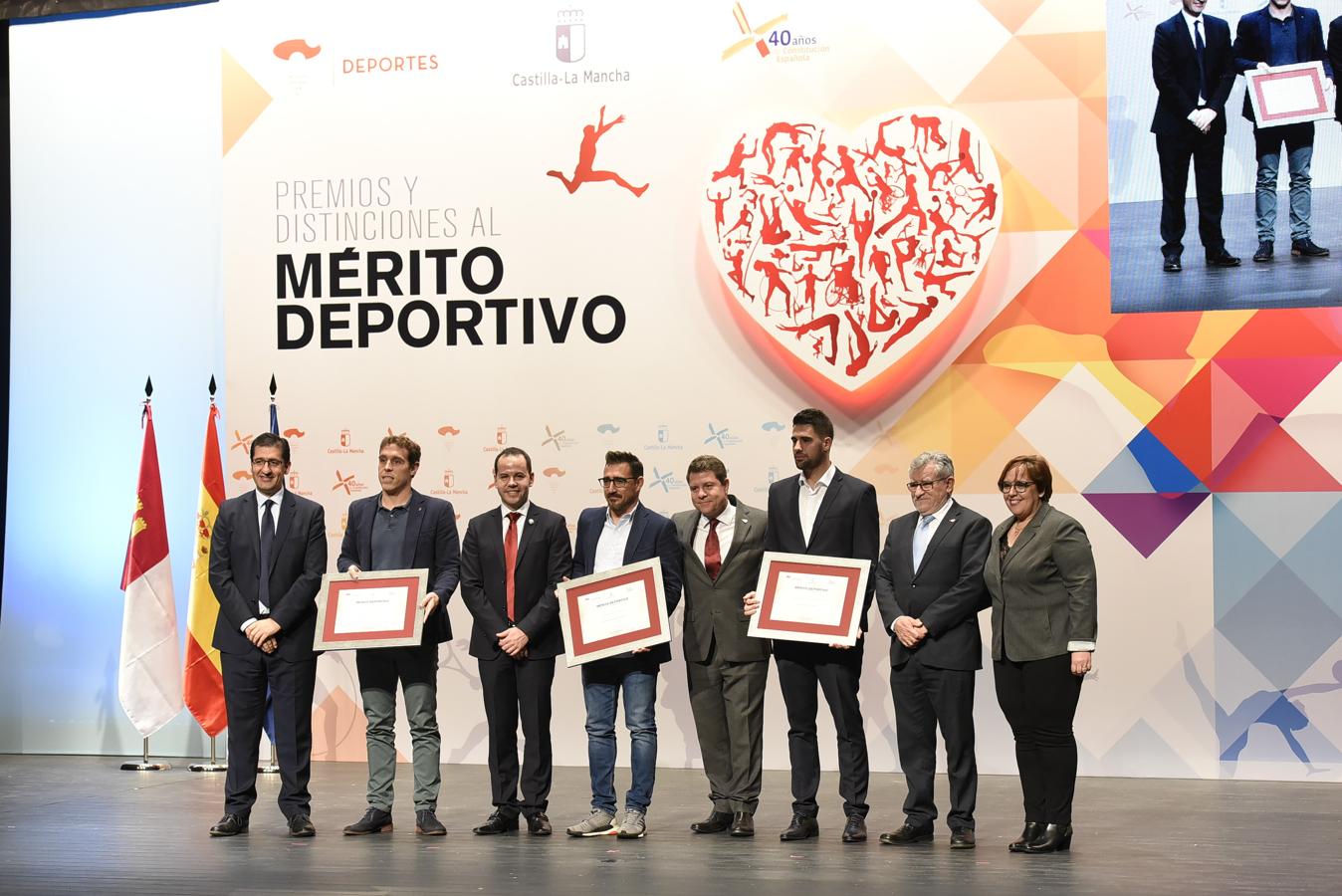 La Gala de Entrega de Premios y Distinciones al Mérito Deportivo, en imágenes