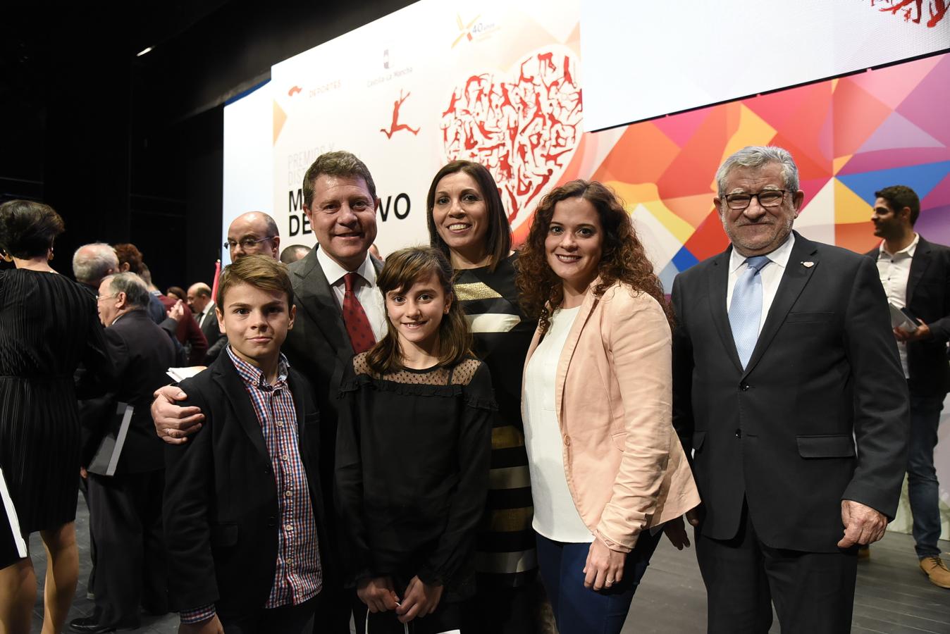 La Gala de Entrega de Premios y Distinciones al Mérito Deportivo, en imágenes