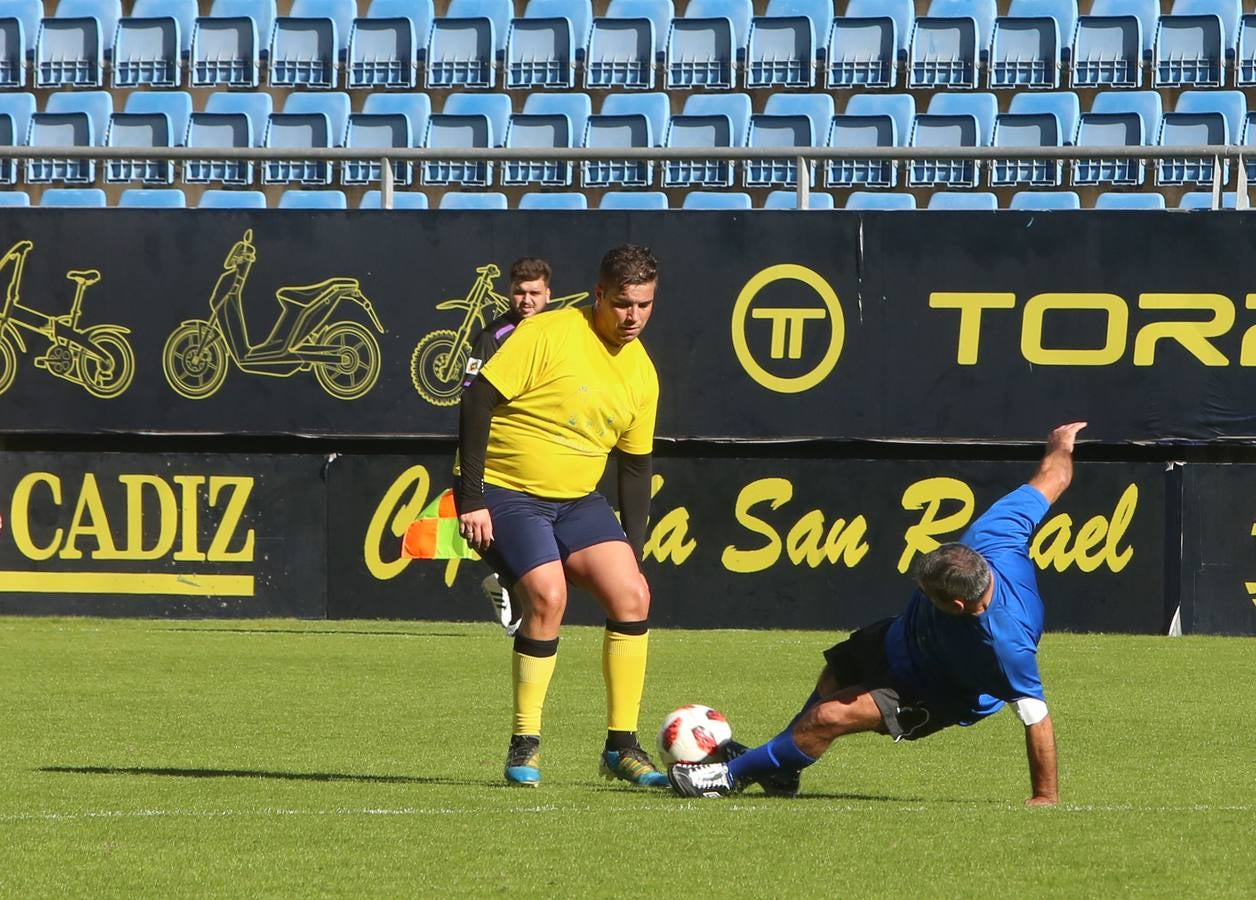 (FOTOS) El partido de fútbol de los Reyes Magos en imágenes