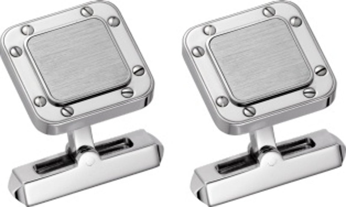 Gemelos. Cartier ha lanzado la colección Hogar que se inscribe en larga tradición de los bellos objetos, como es el caso de estos gemelos preciosos de plata 925 y con acabado de paladio. Están disponibles por 395 euros.