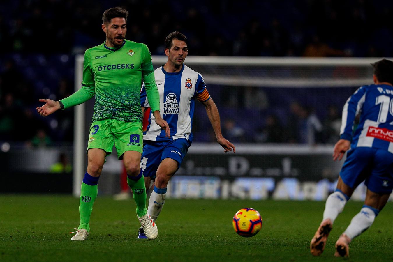 Sexto partido consecutivo sin perder del Real Betis y tercera victoria seguida de los verdiblancos en LaLiga, la que los pupilos de Quique Setién han conseguido en su visita al RCDE Stadium