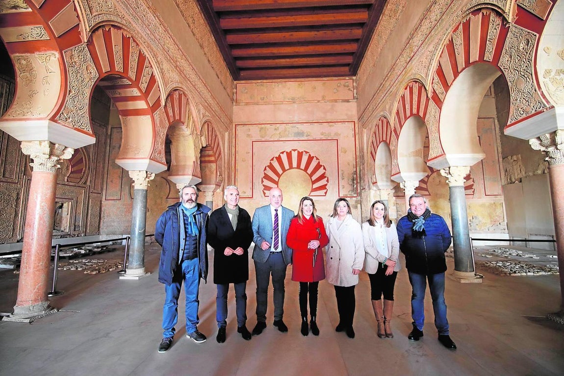 La visita de Susana Díaz al Salón Rico, en imágenes