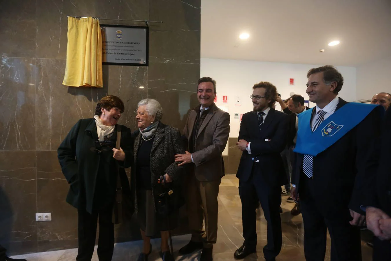 En imágenes: Inauguración de la rehabilitación del Colegio Mayor de la Universidad de Cádiz
