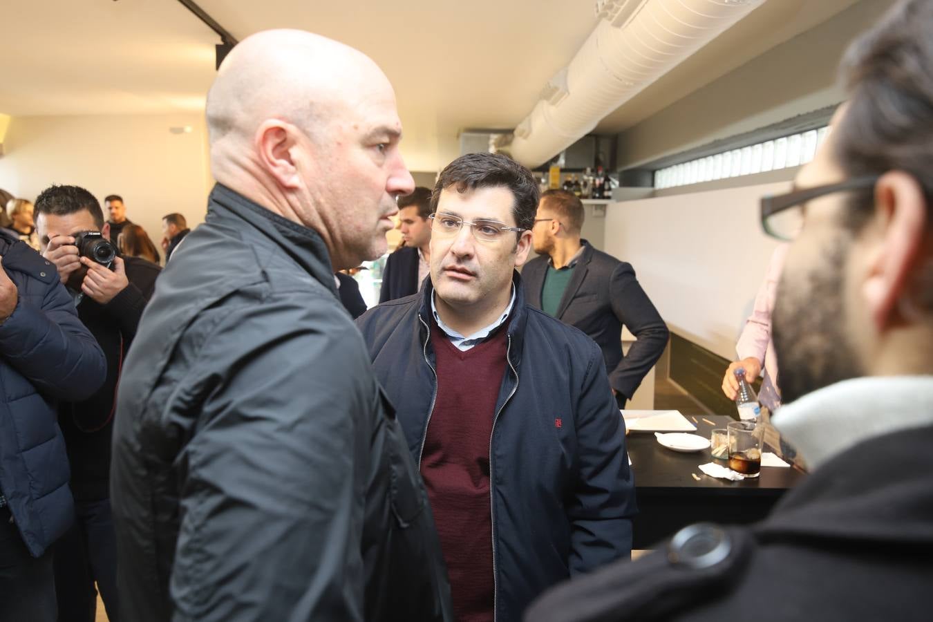 El aperitivo de Navidad del Córdoba CF con la prensa, en imágenes