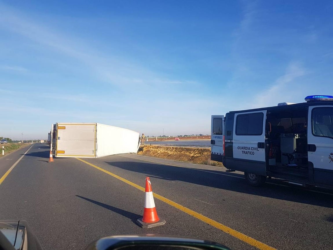 En imágenes, el accidente mortal en la N-IV