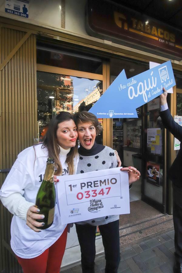 Los premios de la Lotería de Navidad en Córdoba, en imágenes