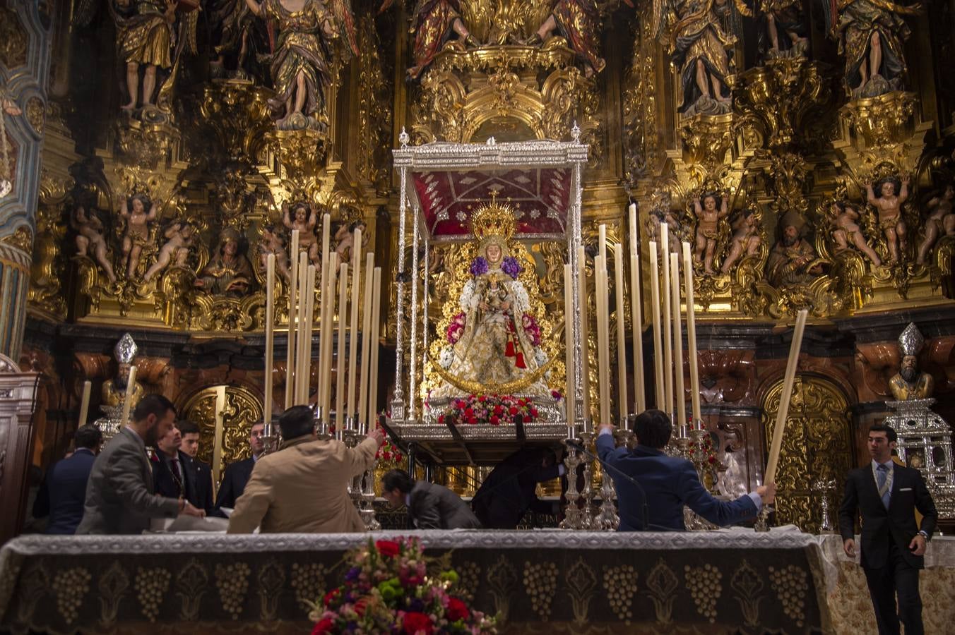 Galería de la procesión de la Virgen del Rocío de Sevilla