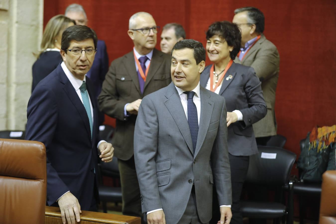 En imágenes, la constitución del Parlamento de Andalucía para la XI Legislatura