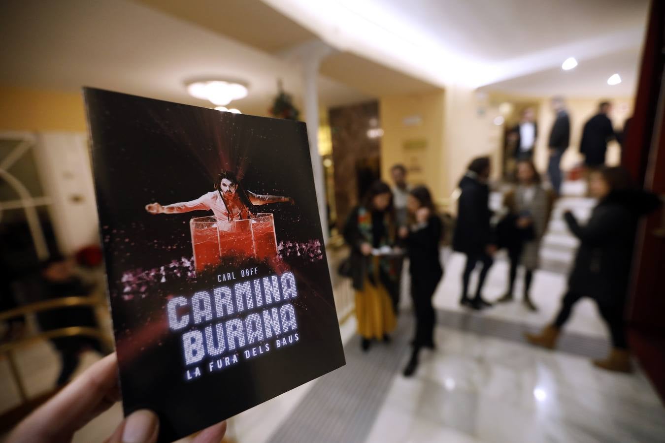 La «Carmina Burana», de La Fura dels Baus en el Gran Teatro, en imágenes