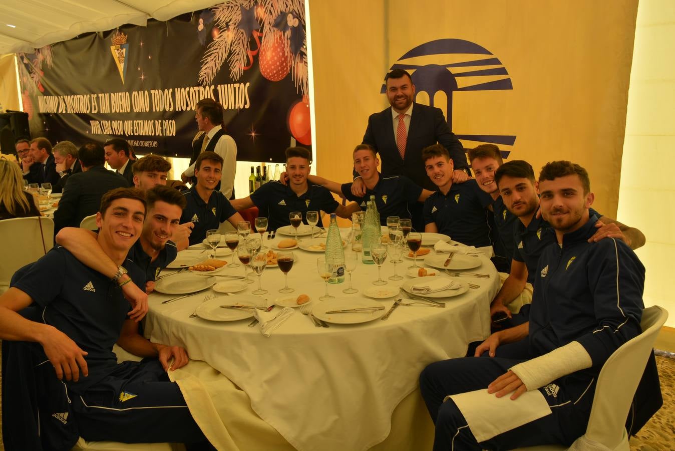 El almuerzo de Navidad del Cádiz CF, en imágenes