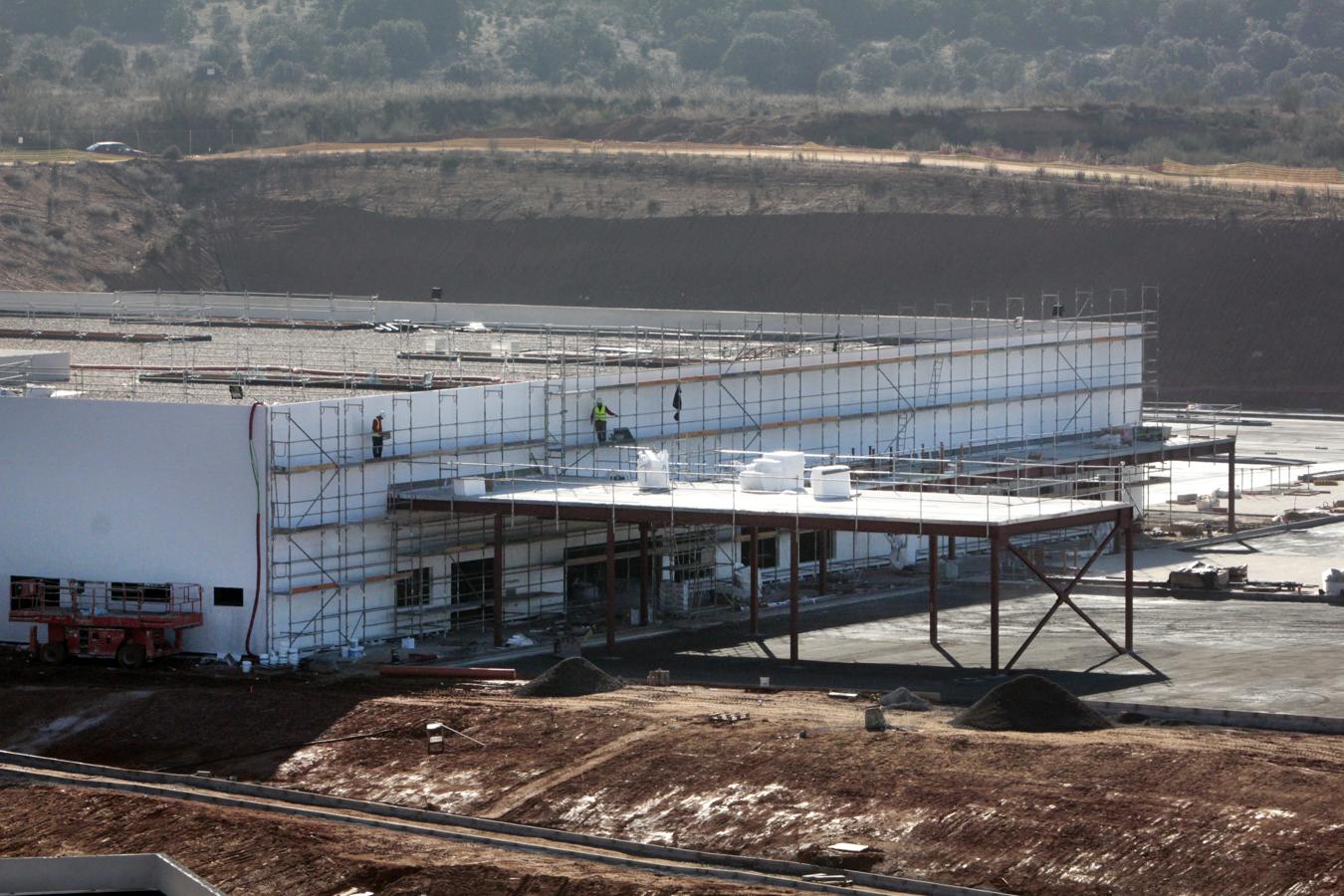 Estado actual de las obras del nuevo hospital de Toledo, en imágenes