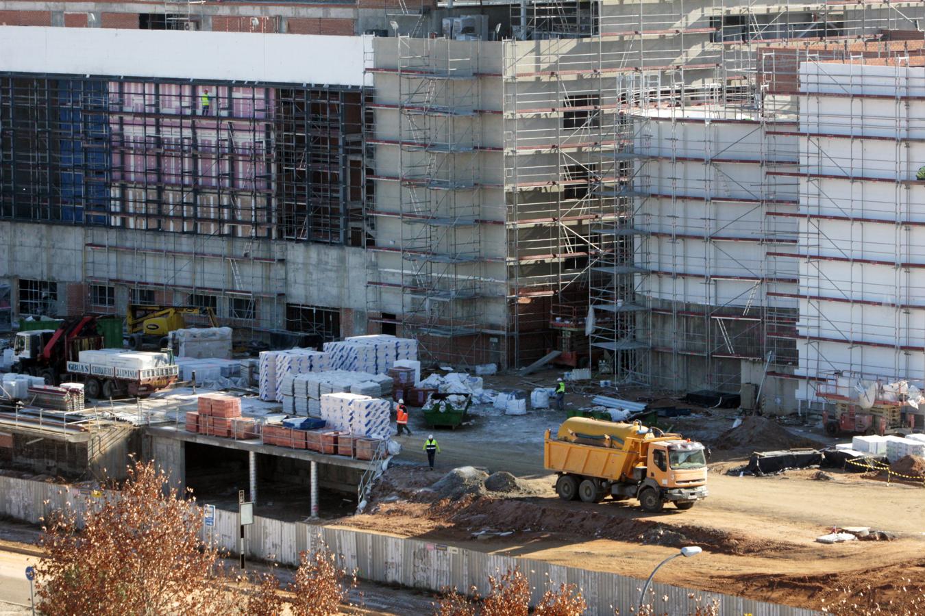 Estado actual de las obras del nuevo hospital de Toledo, en imágenes