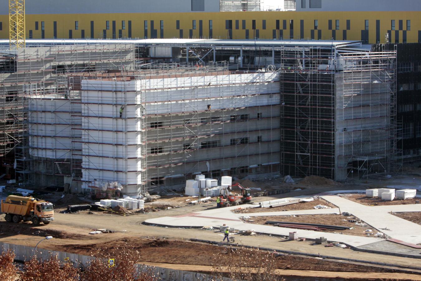 Estado actual de las obras del nuevo hospital de Toledo, en imágenes