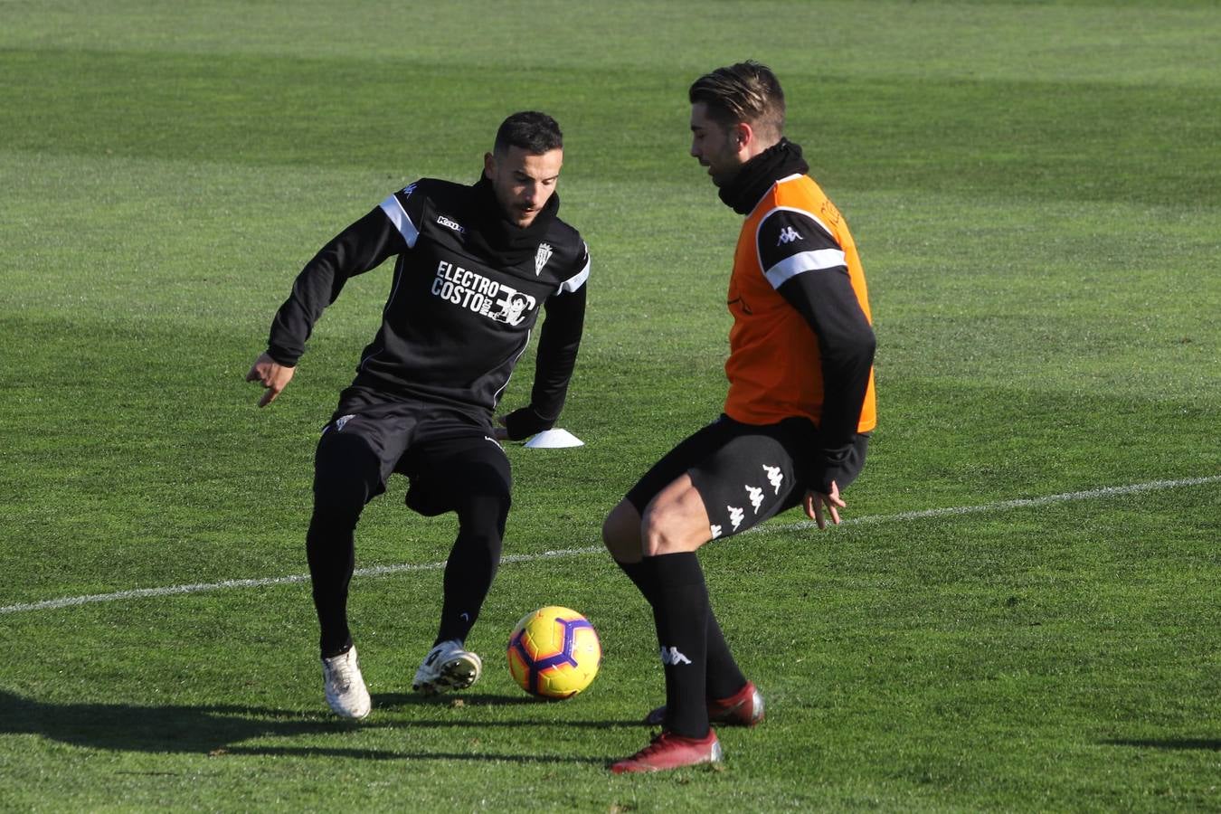 El primer entreno del año a puerta abierta, en imágenes