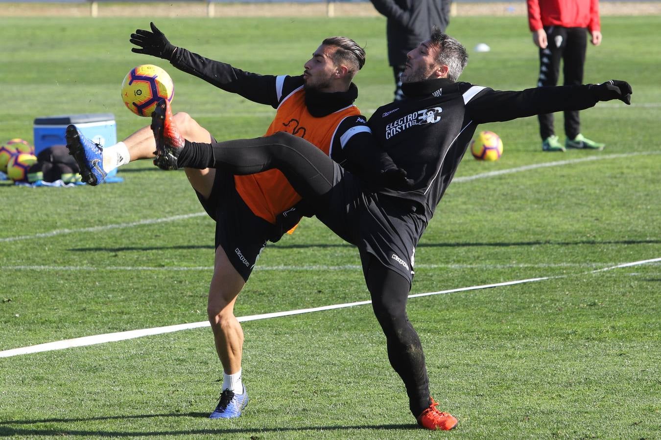 El primer entreno del año a puerta abierta, en imágenes