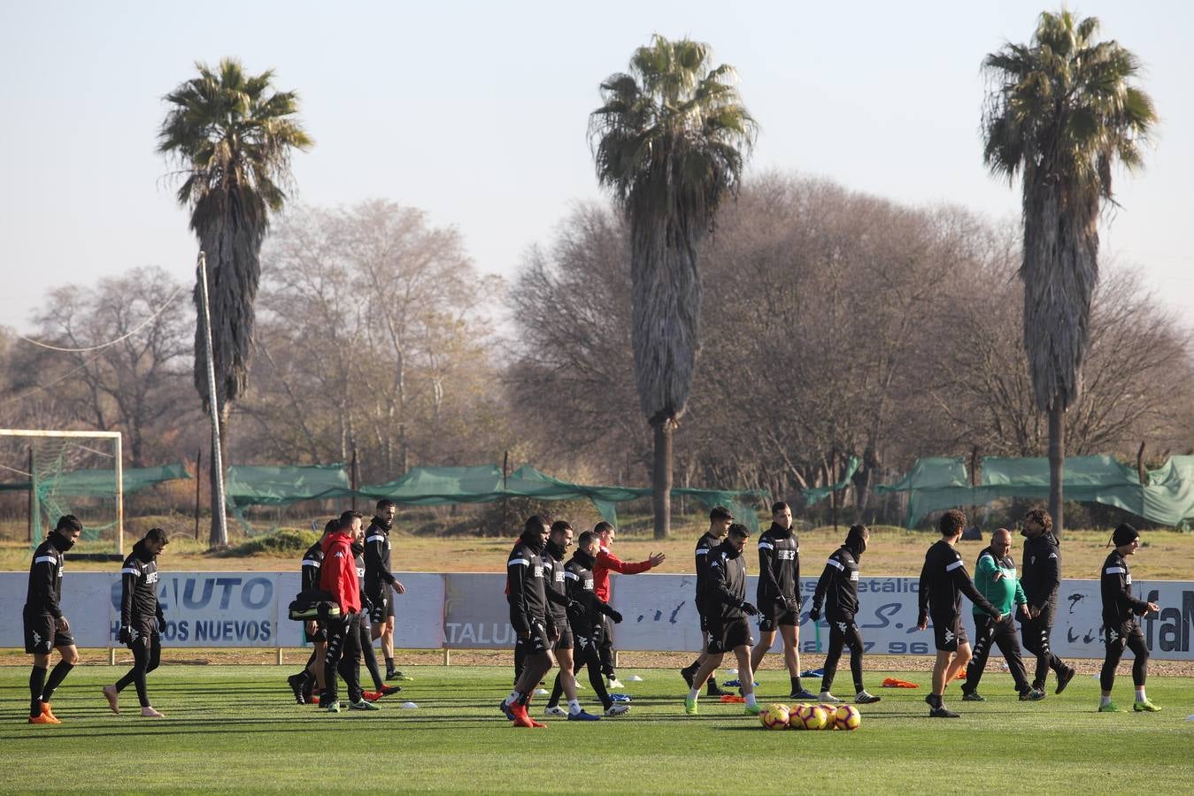 El primer entreno del año a puerta abierta, en imágenes