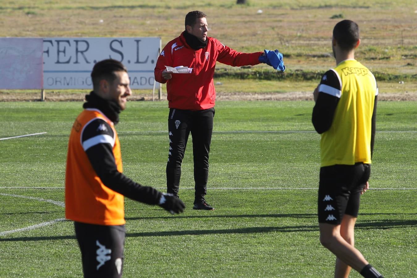 El primer entreno del año a puerta abierta, en imágenes