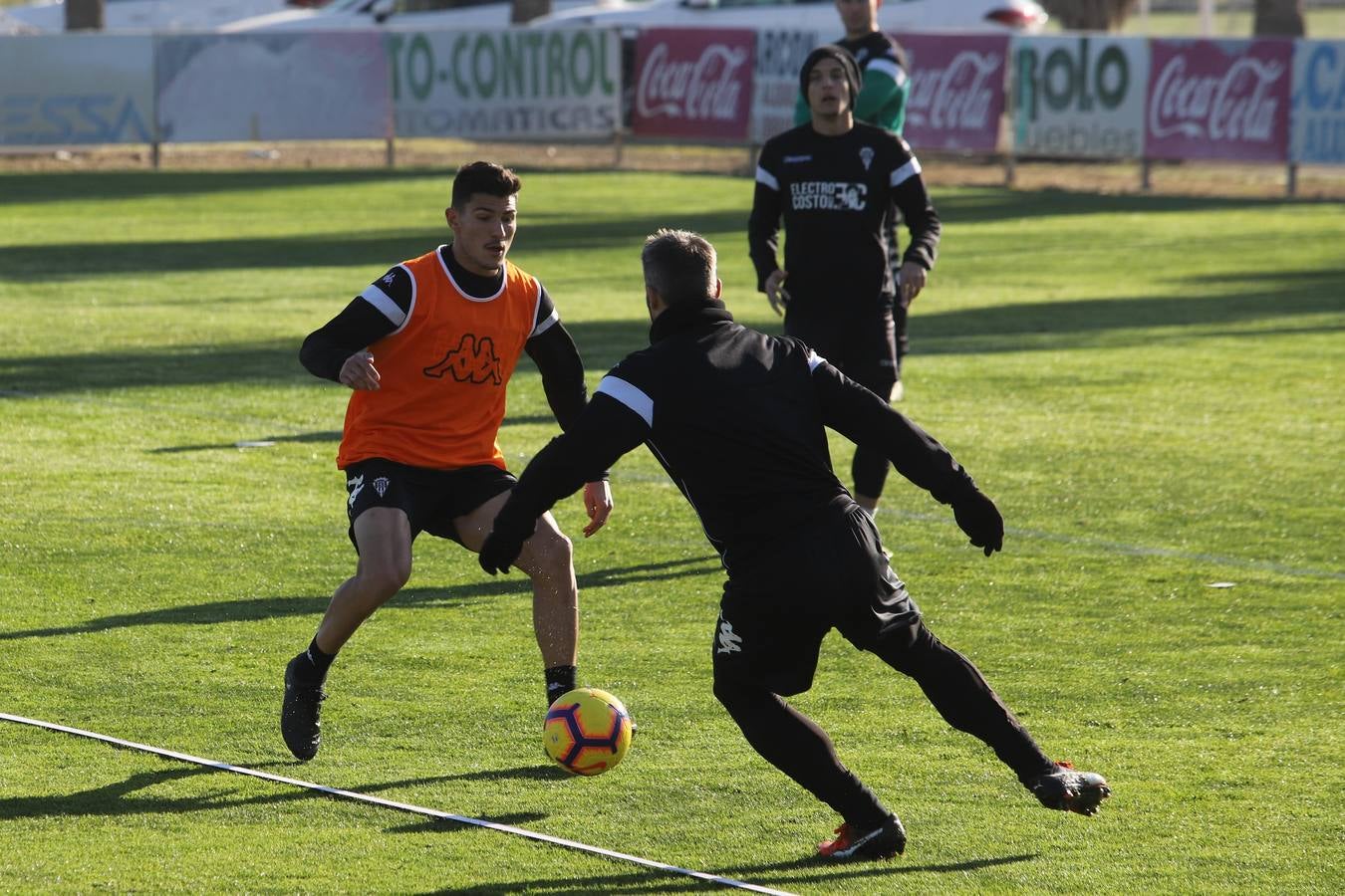 El primer entreno del año a puerta abierta, en imágenes