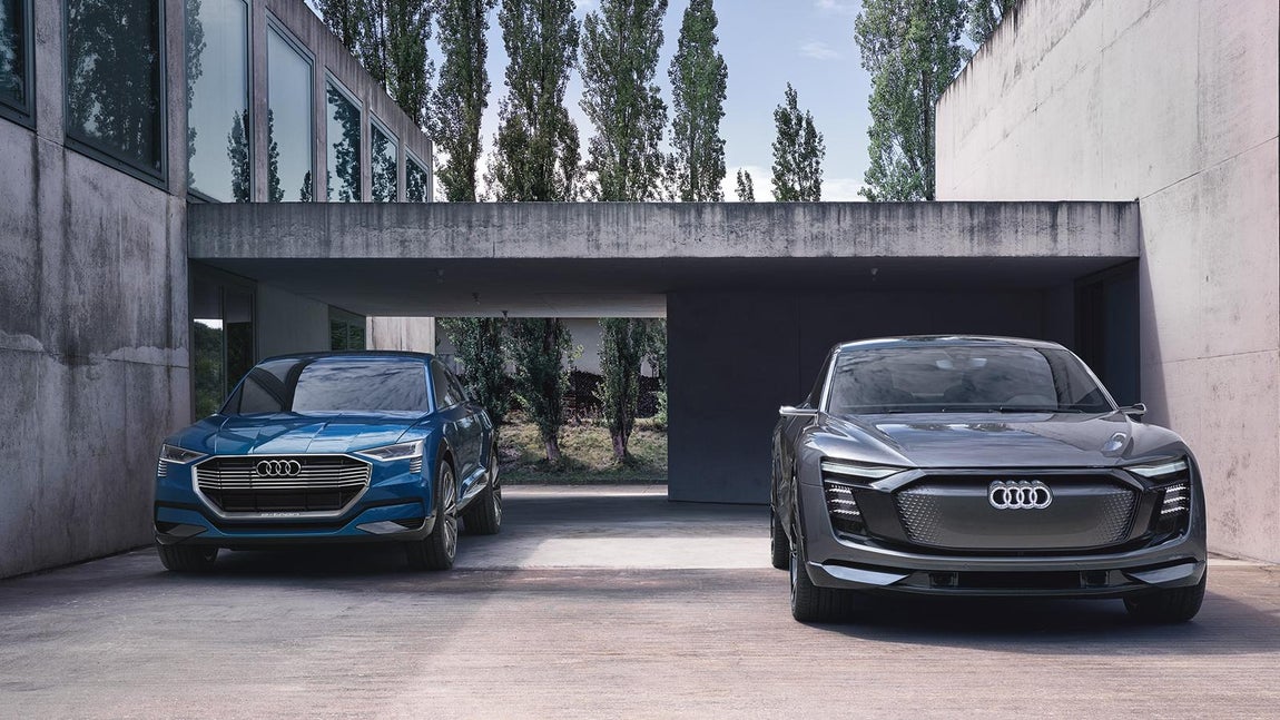 Audi e-tron quattro. Su precio es de 82.400 euros y, para abrir boca, existe un modelo especial de lanzamiento, limitado a 2.600 unidades.