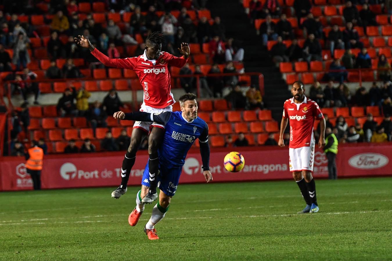 La derrota del Córdoba CF ante el Nástic, en imágenes