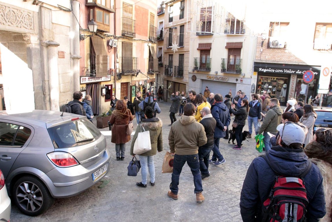 José Mota, «el Langui» y Pablo Pineda, por Toledo