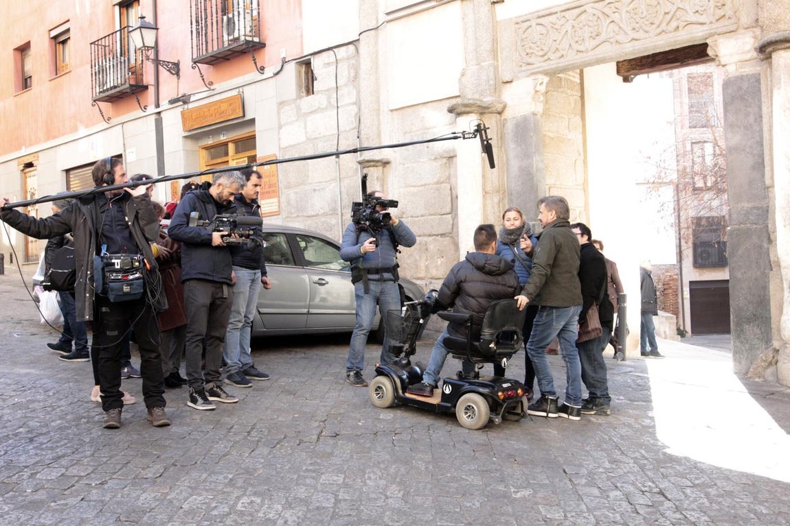 José Mota, «el Langui» y Pablo Pineda, por Toledo