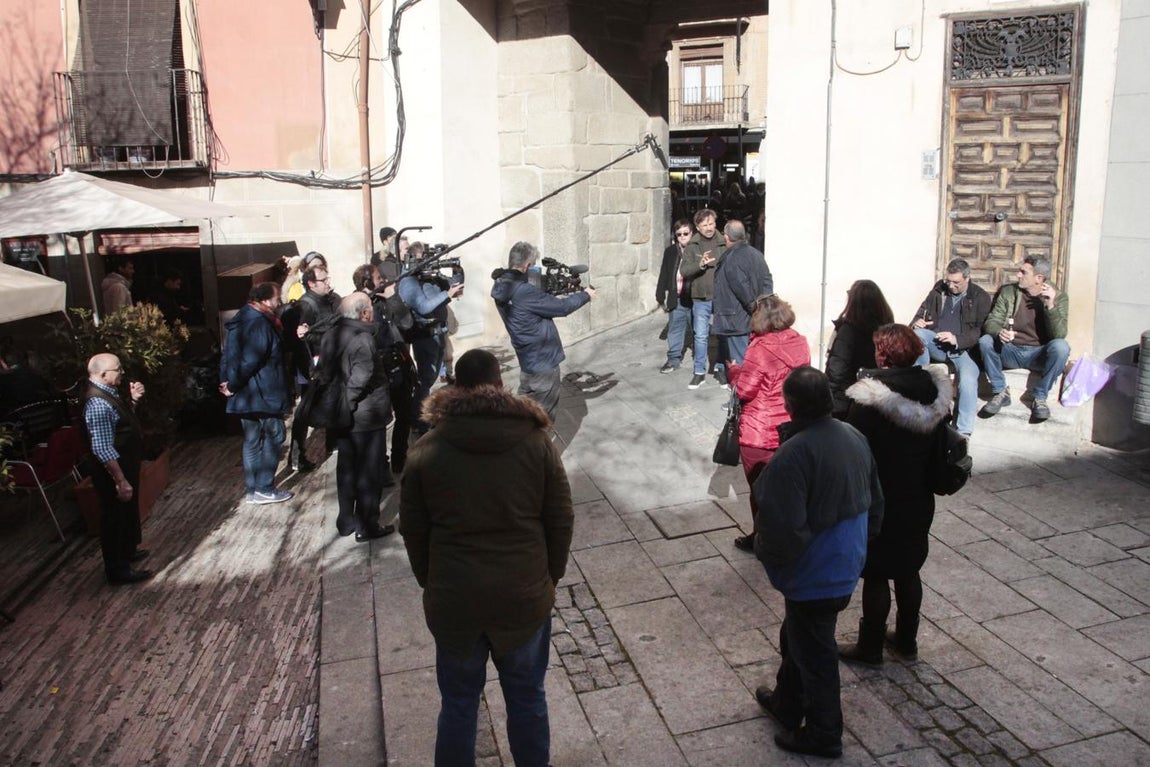 José Mota, «el Langui» y Pablo Pineda, por Toledo